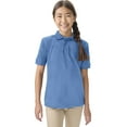 thumbnail image 3 of Classroom School Uniforms Big Kid Short Sleeve Pique Polo CR832Y, XL, Columbia Blue, 3 of 7