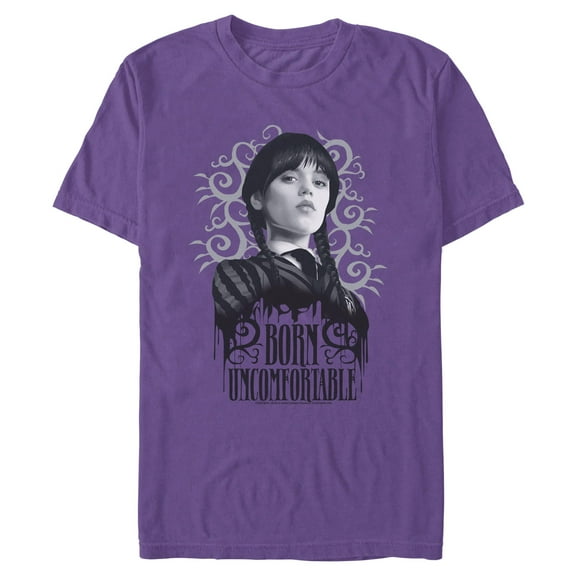 Mens Wednesday Born Uncomfortable T Shirt