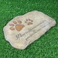 thumbnail image 3 of Pet Memorial Stone Marker for Dog or Cat, Garden Stone for Loved Pet, Pet Grave Headstone Tombstone, Loss of Pet Gift, 3 of 5