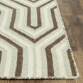 thumbnail image 5 of SAFAVIEH Dhurries Windsor Geometric Runner Rug, Grey/Multi, 2'6" x 10', 5 of 8