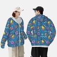 thumbnail image 4 of Fotbe Sailboat With Sailing Chaqueta con Protección Solar UPF 50+ para Hombre y Mujer, Camisa con Capucha y Bolsillos-Large, 4 of 7