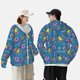 thumbnail image 4 of Fotbe Sailboat With Sailing Chaqueta con Protección Solar UPF 50+ para Hombre y Mujer, Camisa con Capucha y Bolsillos-Large, 4 of 7