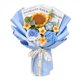 thumbnail image 1 of Flores de punto, flores artificiales para tejer, regalo para el Día de la Madre y el Día del Maestro. Azul, 1 of 9