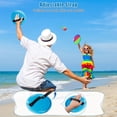 thumbnail image 2 of Juego de juegos infantiles para lanzar y atrapar pelotas Aywewii con 6 palas y 3 bolas, 2 of 8