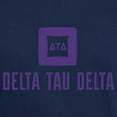 thumbnail image 3 of CafePress - Delta Tau Delta Purple Stacked Signature T Shirt - Men's Classic Graphic Cotton T-Shirt, 3 of 4