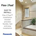 thumbnail image 3 of Panasonic FV-1115VQ1 WhisperCeiling DC Ventilation Fan, Speed Selector, SmartFlow Technology, Quiet, 3 of 4