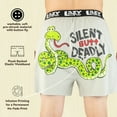 thumbnail image 6 of LazyOne Funny Animal Boxers, Silent but Deadly Grey, Humorous Underwear, Gag Gifts for Men (XLarge), 6 of 7