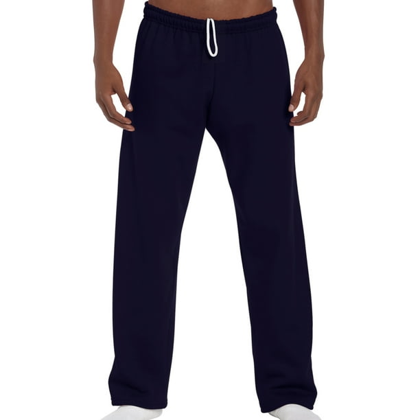 Gildan - Gildan Men's Fleece Open Bottom Pocketed Sweatpant - Walmart ...