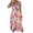 Multicolor dresses, variant on Wycnly Dresses for Women 2024 Summer Beach Fashion Empire Waist Flowy Ruffle Swing Adjustable Strap Maxi Sundress Geometric Print Sleeveless Square Neck Long Formal Dresses for Women Multicolor l
