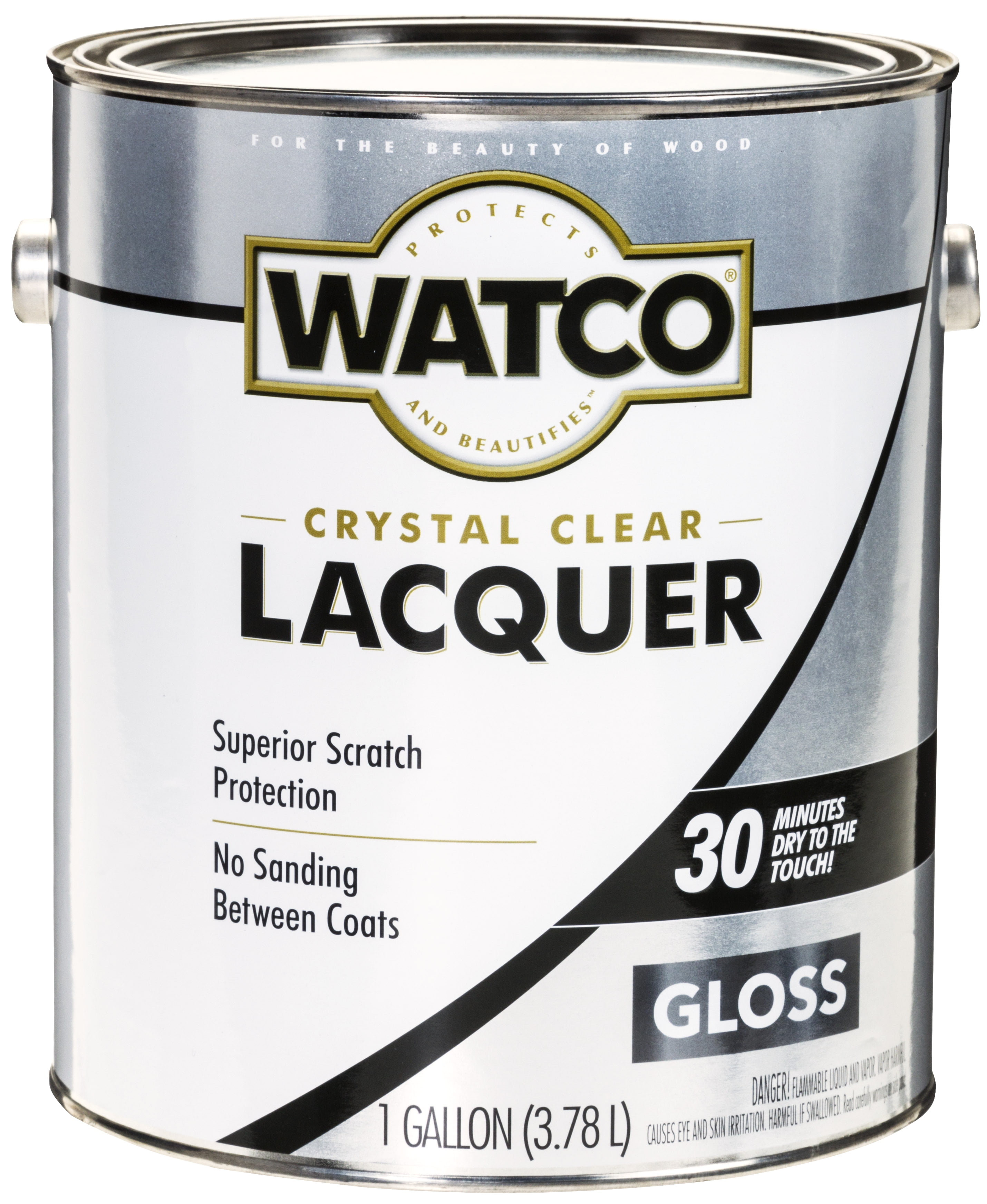 Crystal Clear, Watco Gloss Lacquer- Gallon, 1 Pack