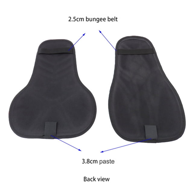 mmirethe Veste de Plongée Antichoc Réutilisable Confortable Dos Coussin Résistant à l'Usure Plongée Dos Gilet Équipement S