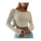 thumbnail image 2 of Txlixc Blusa de manga larga para mujeres Txlixc moda, 2 of 8