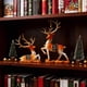 thumbnail image 4 of Adornos navideños de resina de ciervo, 2 piezas, lujosos adornos navideños de ciervo para sala de estar, mueble de TV, vinoteca, decoración para el hogar, adornos artísticos de alta gama, decoración d, 4 of 6