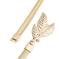 thumbnail image 4 of Cinturón de hojas de cadena de Metal para mujer, cinturilla decorativa elástica ajustada, hebilla de enclavamiento ajustable para pantalones vaqueros de vestir, 4 of 6