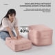 thumbnail image 3 of Bolsa de almacenamiento para edredones de alta resistencia | Bolsa grande para mudanzas de ropa, chaqueta de plumas, ropa de cama, edredón de seda | Organizador plegable impermeable con cremallera, 3 of 6