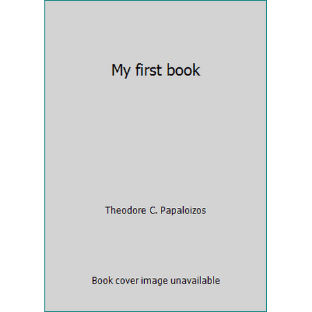 My first book [Paperback - Used]