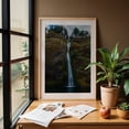thumbnail image 6 of Horsetail Falls - Oregon Photography Waterfall Nature Scenic Forest Landscape Wilderness Autumn Oak Framed Wall Art Print 24 x 36 inches, 6 of 59