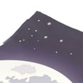 thumbnail image 4 of ABPHQTO Lobo bosque árbol noche Luna estrella nebulosa universo galaxia tapiz decoración de pared sala de estar dormitorio tapices DIY 100x150 cm, 4 of 4