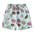 thumbnail image 6 of Kiijoy Toddler Boys Summer Shorts Casual Donut Print Soft Comfy Loose Shorts, Sizes 2-14, 6 of 6
