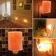 thumbnail image 4 of Lámpara de sal del Himalaya, luz nocturna enchufable, bombillas para baño, dormitorio, luz nocturna, sal de roca de cristal rosa hecha a mano, 1,23 cp, 4 of 5