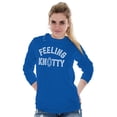 thumbnail image 3 of Feeling Knotty Naughty Rope Humor Long Sleeve TShirt Men Women Brisco Brands M, 3 of 6