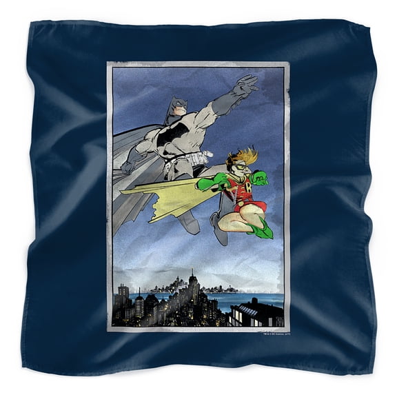 Batman and Robin Duo Bandana (21 in x 21 in)