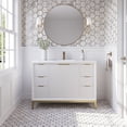 thumbnail image 7 of Fresca Fcb4048-Bg-U Wellington 48" Free Standing Single Basin Vanity Set - White, 7 of 7
