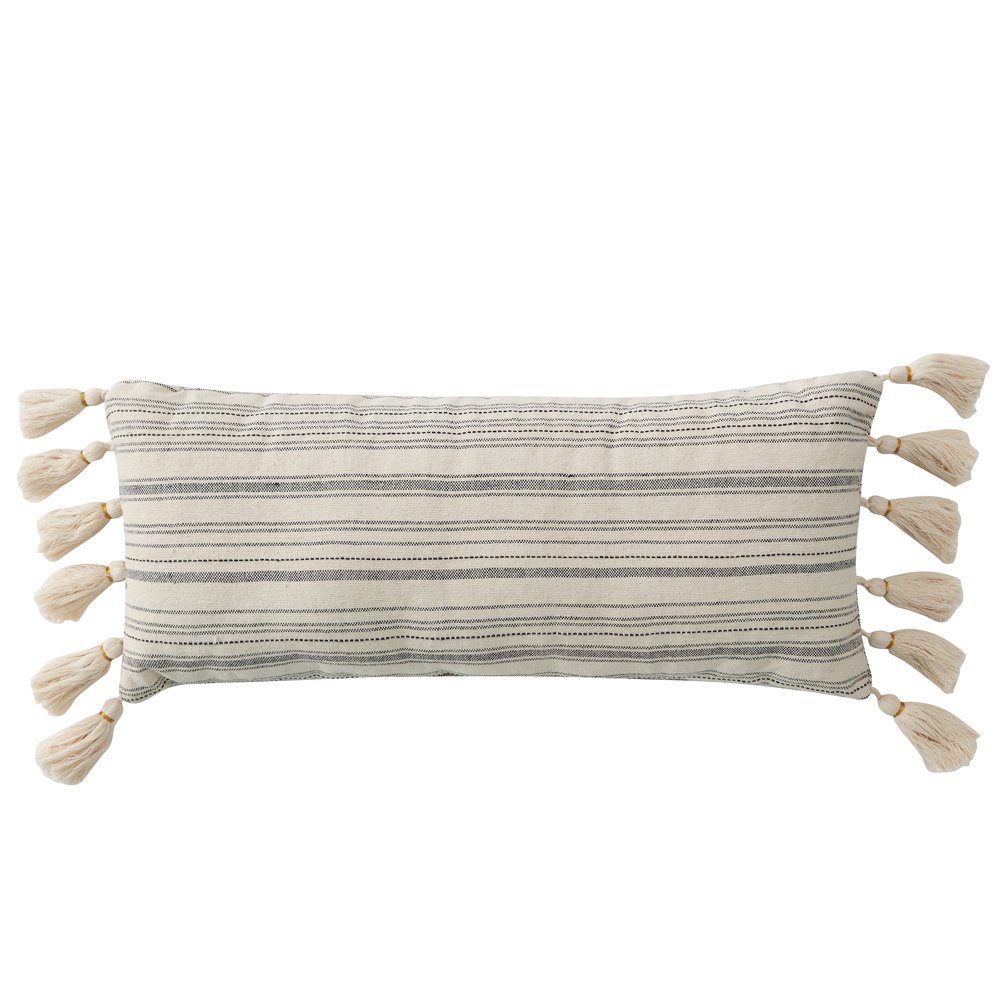 My Texas House Barret Tassel Oblong Decorative Pillow, 12" x 26", Multi