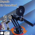 thumbnail image 3 of Car Magnetic Phone Holder Rotating Folding Universal Desk Mounts Dashboards J3U1, 3 of 8