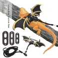 thumbnail image 4 of ArnéS de Correa para DragóN Barbudo - Paquete de 3 TamañOs ArnéS de con de Dinosaurio Correa para DragóN Barbudo Plateado, 4 of 6