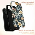 thumbnail image 5 of 3 Pack Vintage Botanical Phone Case Combo, Classic William Morris Floral Pattern Aesthetic Cover Set for iPhone 16 15 14 13 12 11 Pro Max Plus Mini, 5 of 6