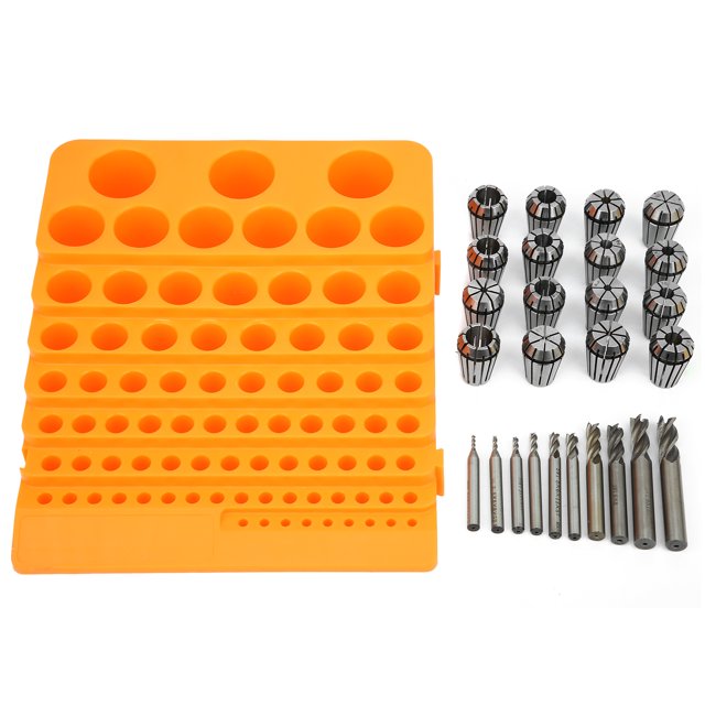 Juego de mandril de pinza ER20 para máquina de grabado CNC, fresadora y torno con caja.