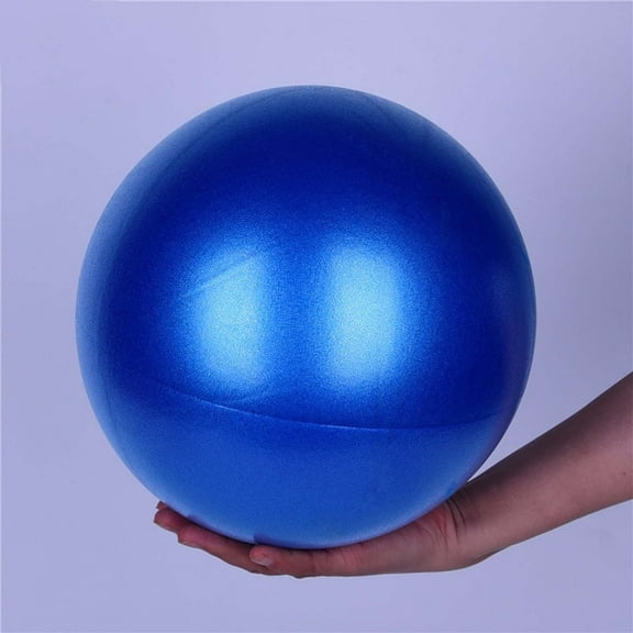 Yoga Ball under $5! Yannianjz U 25cm Anti-Burst Exercise Ball, Smooth Surface Yoga Ball for Fitness Pilates, PVC Material with Air Pump, Blue