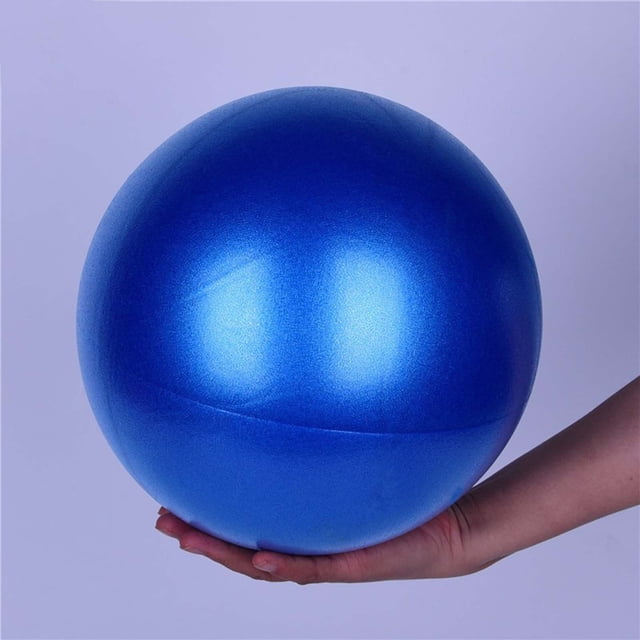 BAOPAI 10-Inch Explosion-Proof Yoga Ball for Home Gym Workouts and Fitness Training Made with Good PVC Material for Maximum Safety and Durability in Yoga Pilates and Balance Exercises