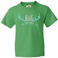 thumbnail image 3 of Inktastic Big Brother, Deer Antlers, Arrow - Blue Gray Youth T-Shirt, 3 of 5
