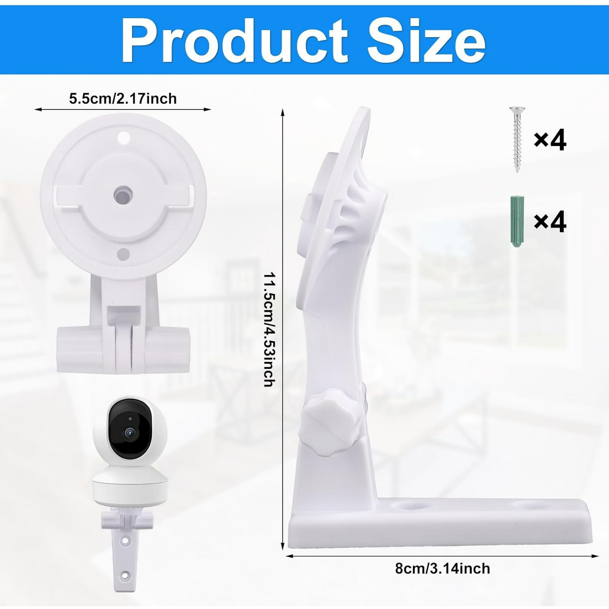 Wall/Ceiling Mount Bracket For Reolink E1 Pro WiFi Camera – Adjustable Smart Home Mount 2 thumbnail image