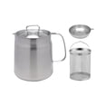 thumbnail image 4 of ZOUBAOQ Stainless Steel Household Oil Filter Large Capacity Storage Can Cooking Oil Tools Strainer Filter Containe Tank Lard Pot C1L4, 4 of 8