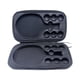 thumbnail image 1 of Bolsa de tenis de mesa Estuche para raquetas de tenis de mesa Bolsa de almacenamiento profesional práctica Funda para raqueta de pickleball para Gris con 2 bandejas, 1 of 8