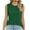 Green, variant on Timegard Womens Tank Tops Crewneck Comfy Solid Color Sleeveless Tee Shirts Casual Tunic Tops Summer