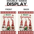 thumbnail image 4 of Gnome Merry Christmas Garden Flags for Outside, Cute Gnomes Winter Welcome Yard Flag, Burlap Seasonal Winter Christmas Holiday Flag 12.5x18 Double Sided for Yard Lawn Farmhouse Decor, 4 of 6