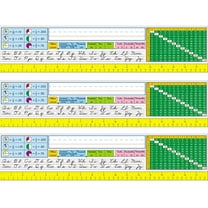 Carson Dellosa Education Traditional Cursive Nameplates, Grade 2-5, 36 Per Pack, 3 Packs