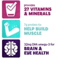 thumbnail image 3 of PediaSure Grow & Gain with Immune Support, 7g Protein, Vanilla, 8-fl-oz Can, 16 Shakes, 3 of 15