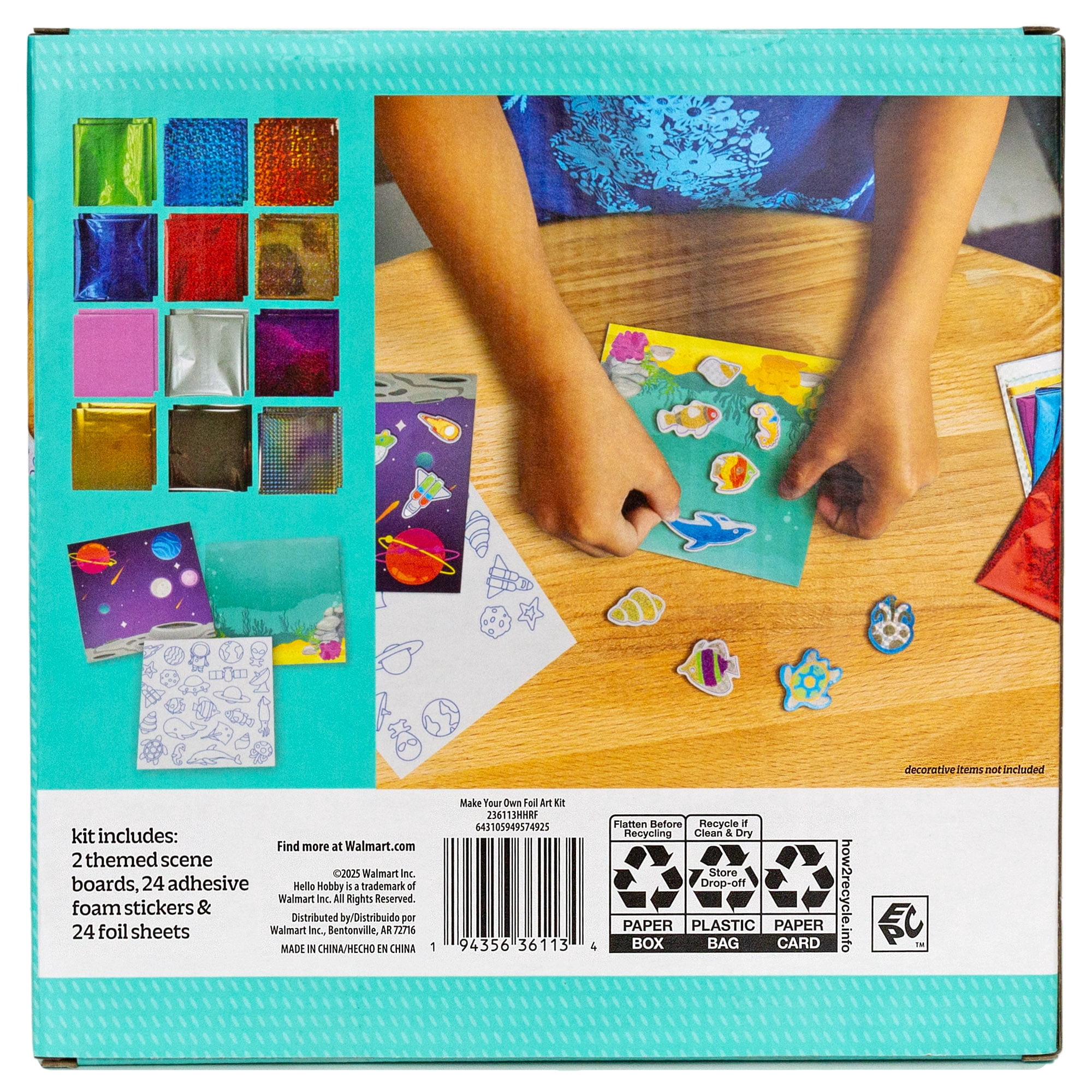 Hello Hobby Make Your Own Foil Art Kit