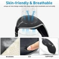 thumbnail image 4 of Sleep Eye Mask For Men Women, 3d Contoured Cup Sleeping Mask & Blindfold, Concave Molded Night Sleep Mask, Block Out Light, Soft Comfort Eye Shade Cov-week, 4 of 5