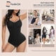 thumbnail image 4 of Body adelgazante para mujer, moldeador de cuerpo completo, sin costuras, firme, Control de barriga, 4 of 5
