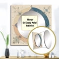 thumbnail image 3 of Designart "Divine Enigma Antique Alchemy Mandala IV" Modern Geometric Gold Large Square Mirror - Square Bedroom Mirror Printed Wall Decor - Modern Square Printed Wall Mirror Art, 3 of 5