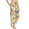 thumbnail image 2 of Daiia Rockets Women's Sleep Pant with Pockets and Drawstring,Pajama Pants-X-Large, 2 of 9