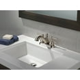 thumbnail image 4 of Delta Haywood Two Handle Centerset Bathroom Faucet in Stainless 25999LF-SS, 4 of 5