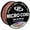 Chocolate Brown, variant on Micro Cord - Neon Orange - 125 Feet - Spool
