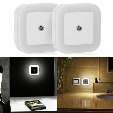 

1/2/3/4/5/10 Pack LED Night Light Lamp with Smart Auto ON/OFF Sensor 0.5W Plug-in LED Wall Night Light Lamp for Bedroom Bathroom Hallway Stairways